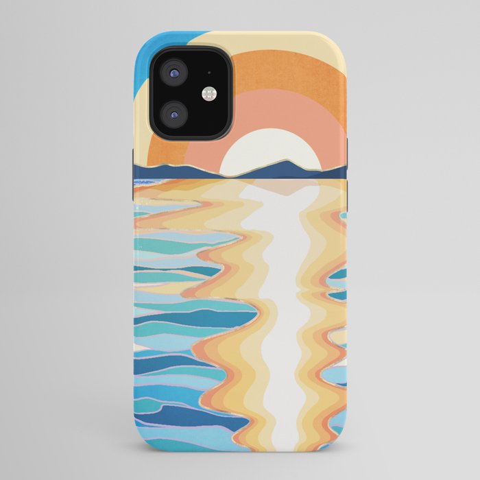 Retro Ocean Sun iPhone Case Gallery Image 42