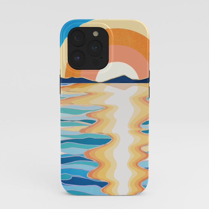 Retro Ocean Sun iPhone Case Gallery Image 39
