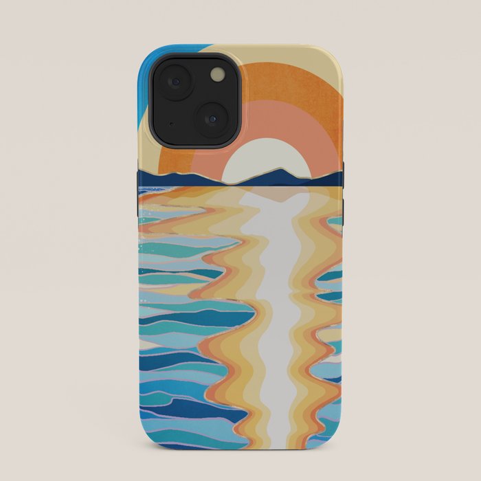 Retro Ocean Sun iPhone Case Gallery Image 33
