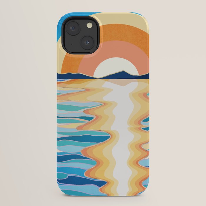 Retro Ocean Sun iPhone Case Gallery Image 22