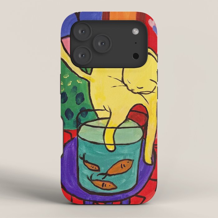 Cat with Red Fish- Henri Matisse iPhone Case Gallery Image 3