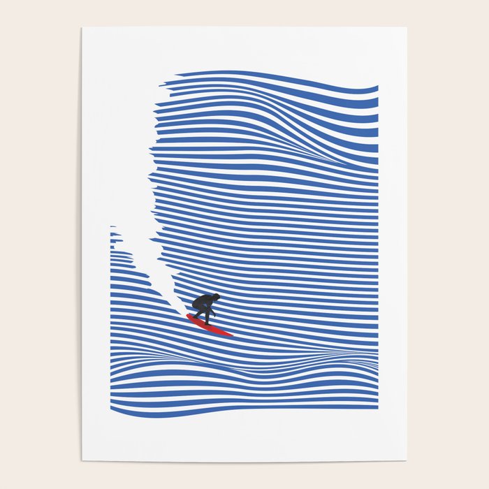 Surfing Jaws Poster Gallery Image 3