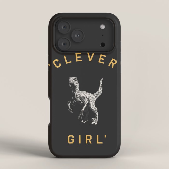Clever Girl (Dark) iPhone Case Gallery Image 4