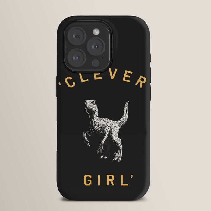Clever Girl (Dark) iPhone Case Gallery Image 15