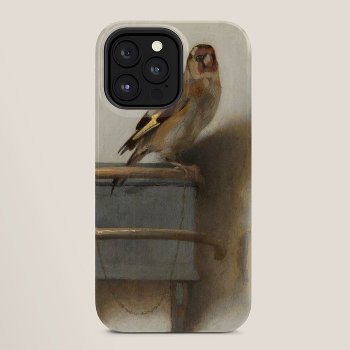 The Goldfinch Painting by Carel Fabritius, 1654 iPhone Case Gallery Image 28