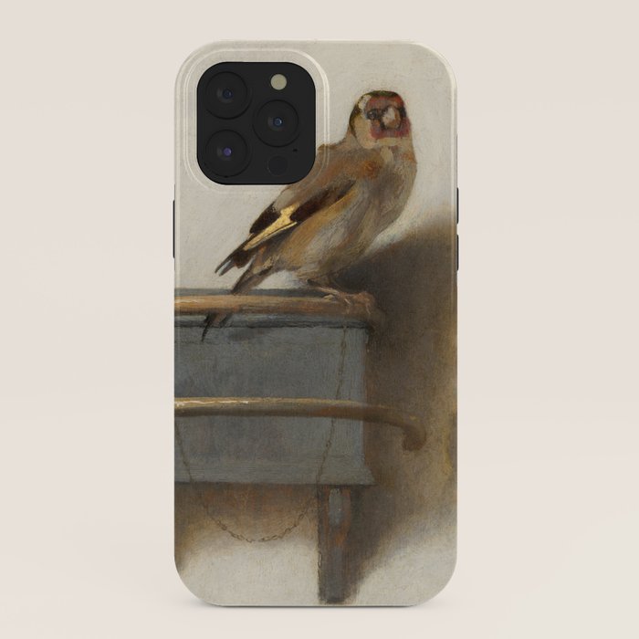 The Goldfinch Painting by Carel Fabritius, 1654 iPhone Case Gallery Image 40