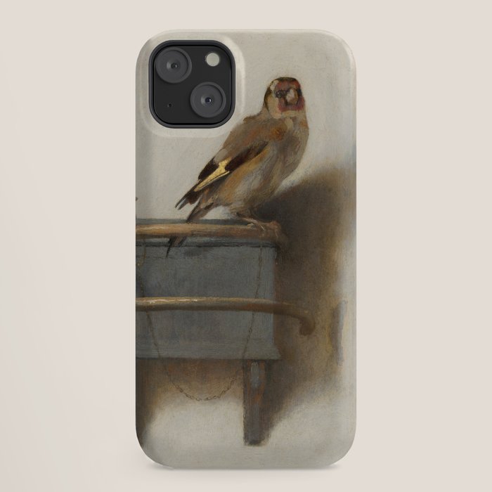The Goldfinch Painting by Carel Fabritius, 1654 iPhone Case Gallery Image 18
