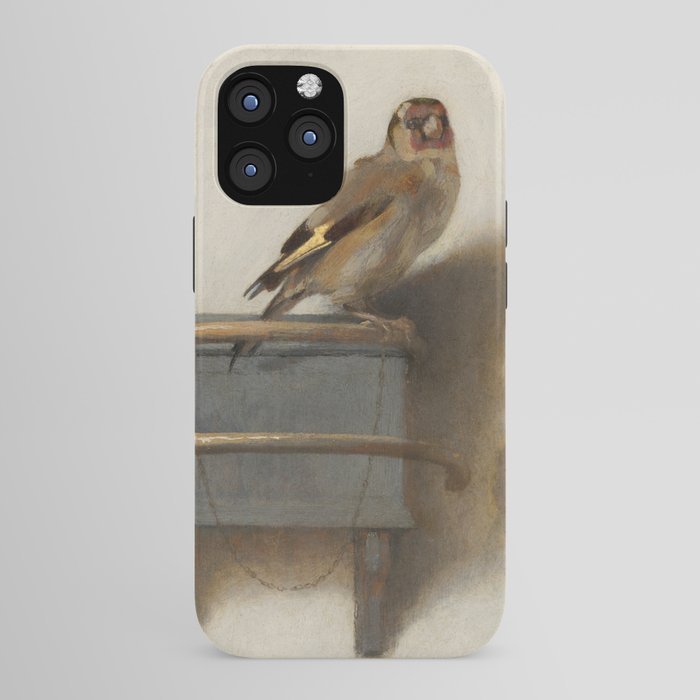 The Goldfinch Painting by Carel Fabritius, 1654 iPhone Case Gallery Image 43