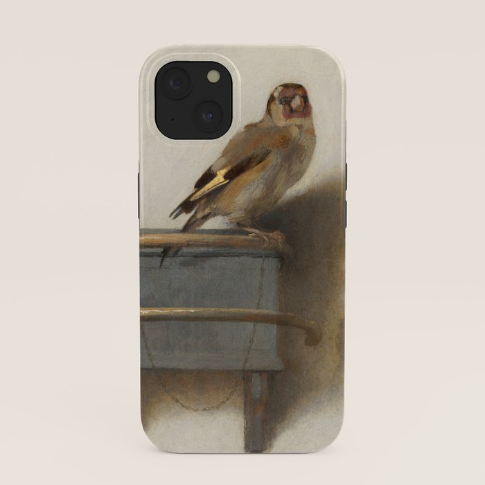 The Goldfinch Painting by Carel Fabritius, 1654 iPhone Case Gallery Image 37