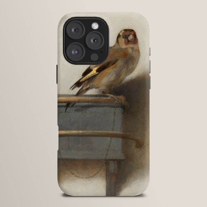 The Goldfinch Painting by Carel Fabritius, 1654 iPhone Case Gallery Image 16