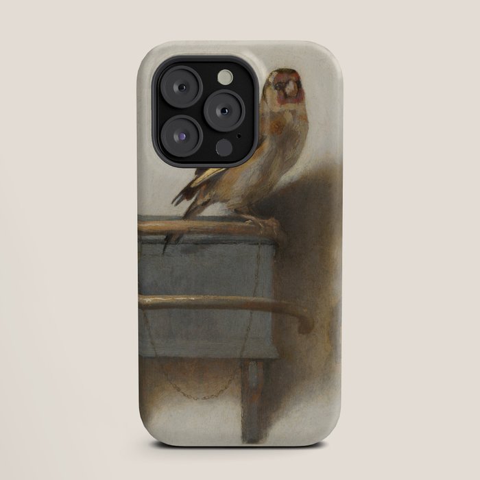 The Goldfinch Painting by Carel Fabritius, 1654 iPhone Case Gallery Image 19