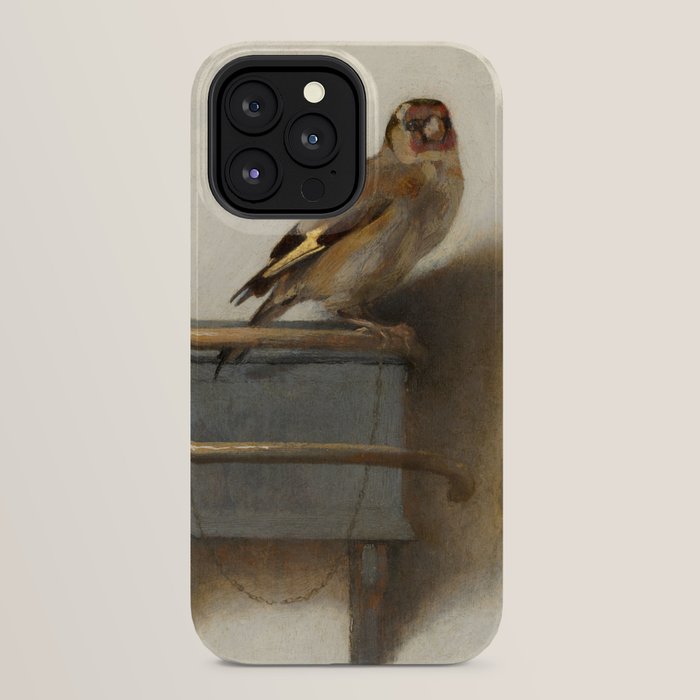 The Goldfinch Painting by Carel Fabritius, 1654 iPhone Case Gallery Image 32