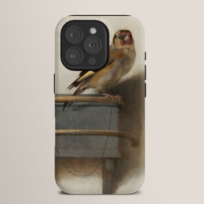The Goldfinch Painting by Carel Fabritius, 1654 iPhone Case Gallery Image 15