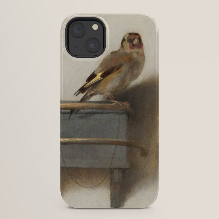 The Goldfinch Painting by Carel Fabritius, 1654 iPhone Case Gallery Image 22