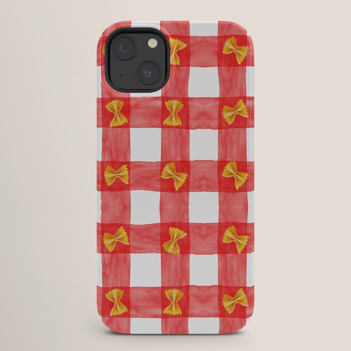 Gingham Pasta iPhone Case Gallery Image 26
