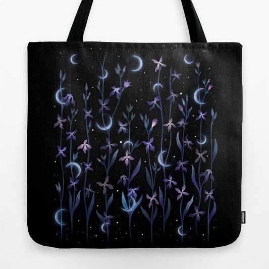 Greeting the Moon - Matthiola Tote Bag Gallery Image 2