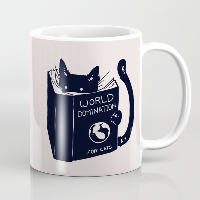 World Domination For Cats Coffee Mug Gallery Image 1