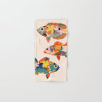 Fish collage Bath Towel Gallery Image 1