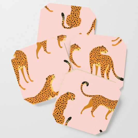 Leopard pattern Coaster Gallery Image 1