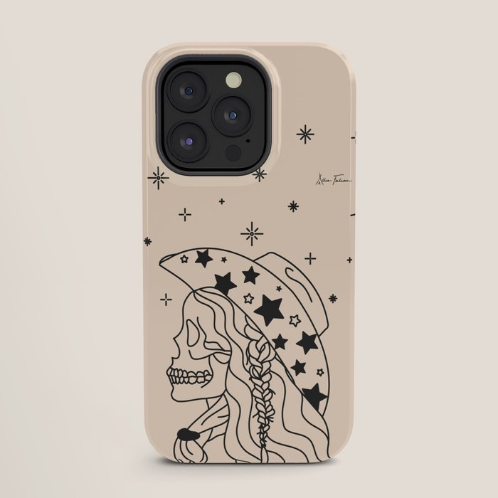 Love or Die Tryinâ - Rhinestone Cowgirl Black & Cream iPhone Case Gallery Image 27