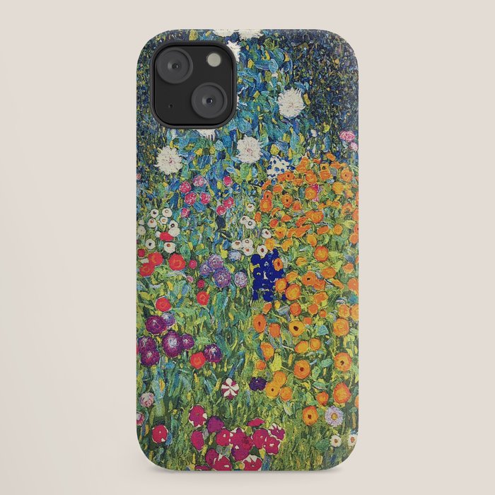 Gustav Klimt Flower Garden 2 iPhone Case Gallery Image 18