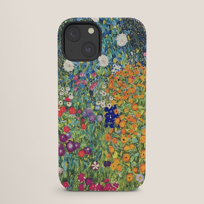 Gustav Klimt Flower Garden 2 iPhone Case Gallery Image 25