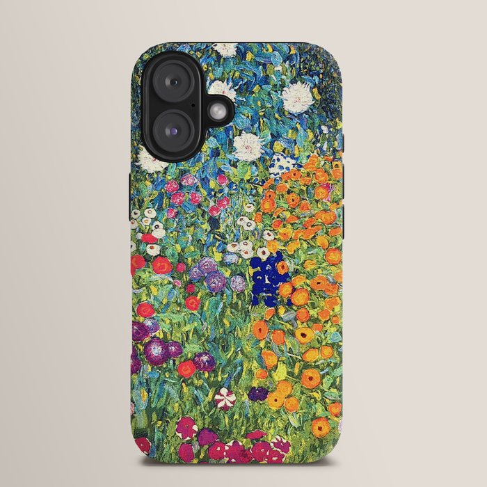 Gustav Klimt Flower Garden 2 iPhone Case Gallery Image 13