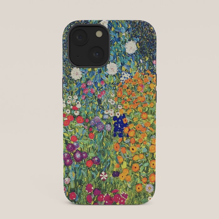 Gustav Klimt Flower Garden 2 iPhone Case Gallery Image 33