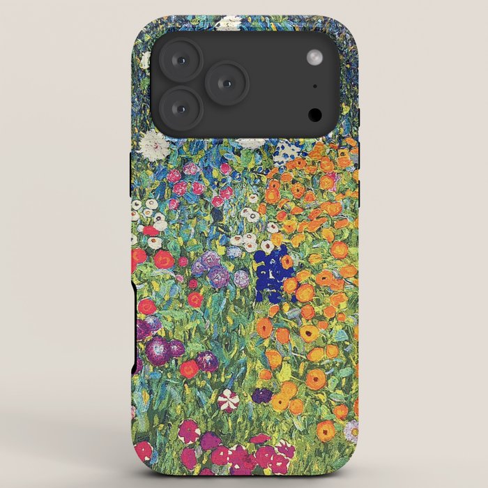 Gustav Klimt Flower Garden 2 iPhone Case Gallery Image 8