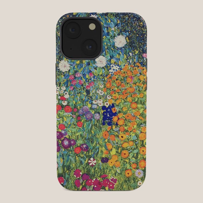 Gustav Klimt Flower Garden 2 iPhone Case Gallery Image 34