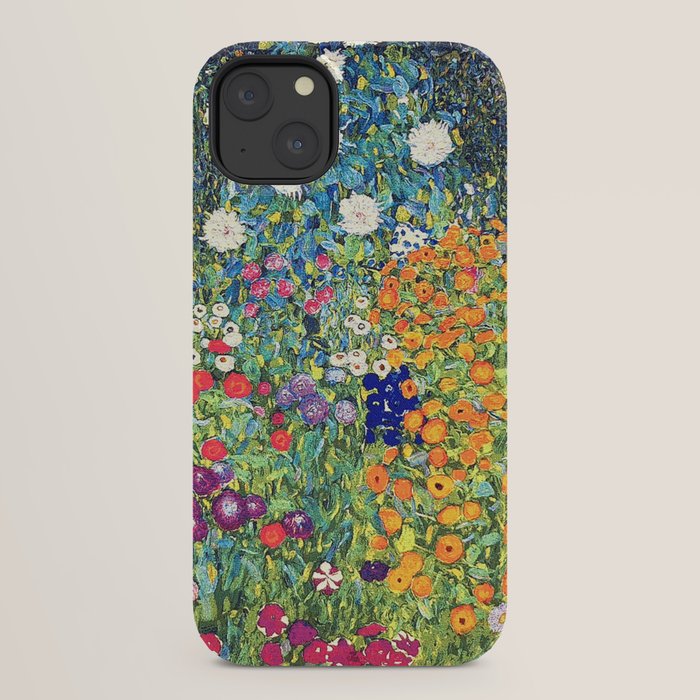 Gustav Klimt Flower Garden 2 iPhone Case Gallery Image 30