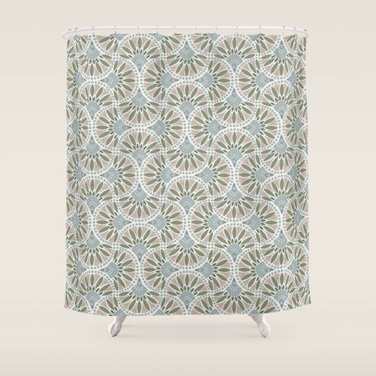 Tropical Garden Shower Curtain Gallery Image 1