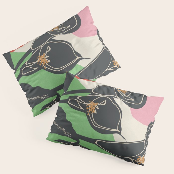 Modern Calla Harmony Pillow Sham Gallery Image 1