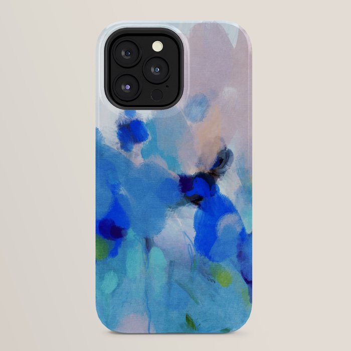 blue summer lilies garden iPhone Case Gallery Image 32