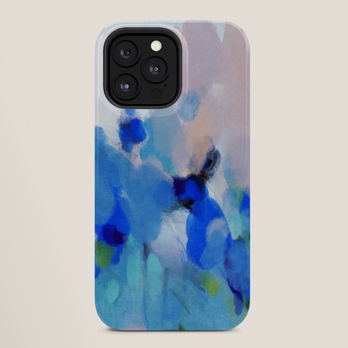 blue summer lilies garden iPhone Case Gallery Image 28