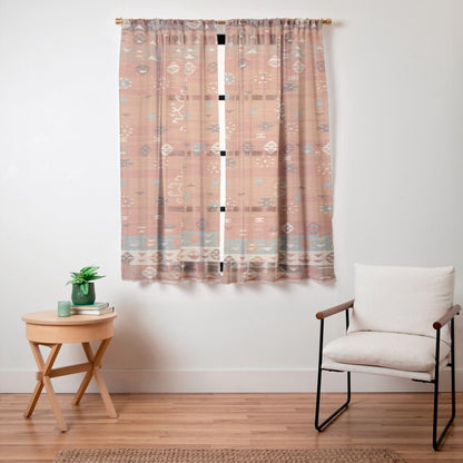 Heritage Traditional Moroccann Rug Design Window Curtain Gallery Image 19