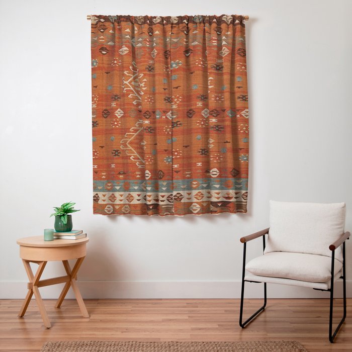 Heritage Traditional Moroccann Rug Design Window Curtain Gallery Image 7