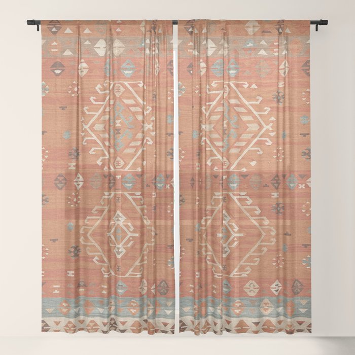 Heritage Traditional Moroccann Rug Design Window Curtain Gallery Image 21