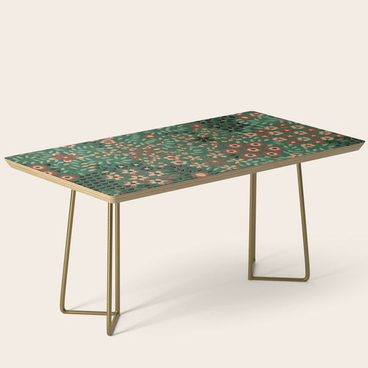 Japanese floral print pattern Coffee Table Gallery Image 2