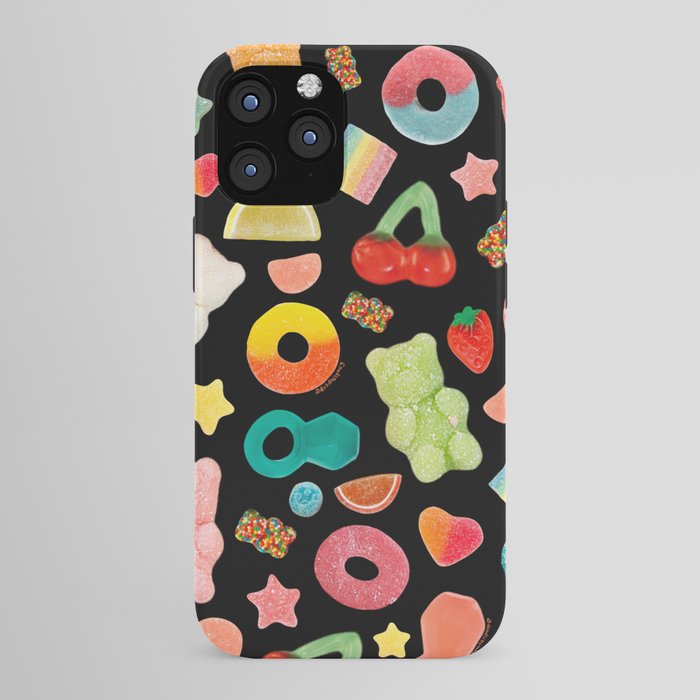 Candy Print in Black iPhone Case Gallery Image 43