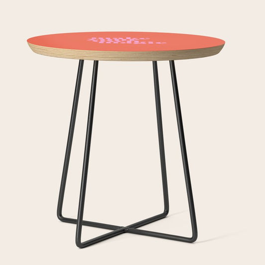 Make Your Own Magic | Pink and Orange Side Table Gallery Image 2