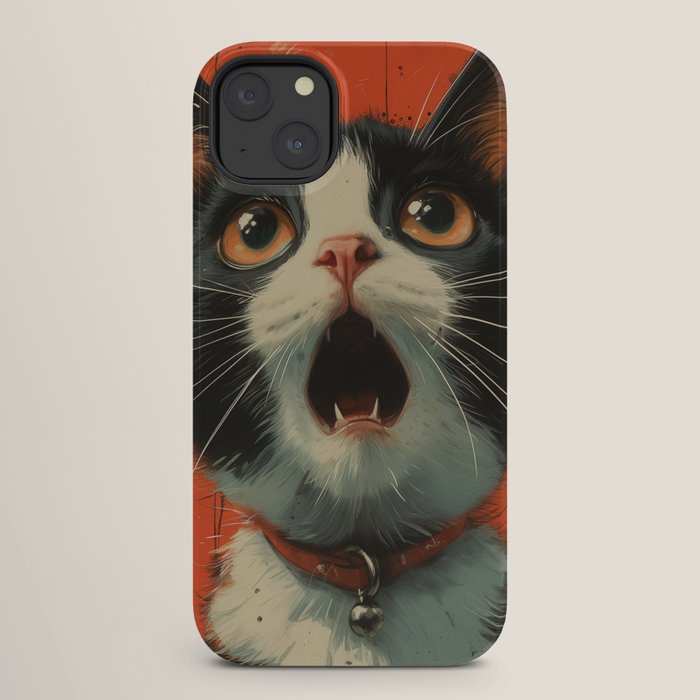 Shocked Cat II iPhone Case Gallery Image 26