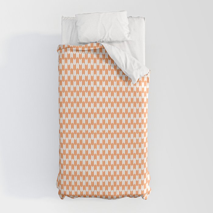 Retro Outdoor Party Orange Duvet Cover Gallery Image 5