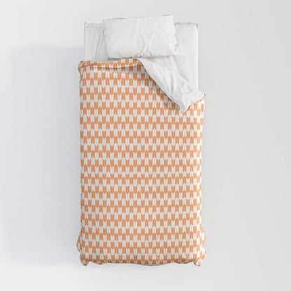 Retro Outdoor Party Orange Duvet Cover Gallery Image 9