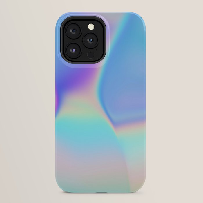 Opal Iridescent Abstract Paint iPhone Case Gallery Image 32