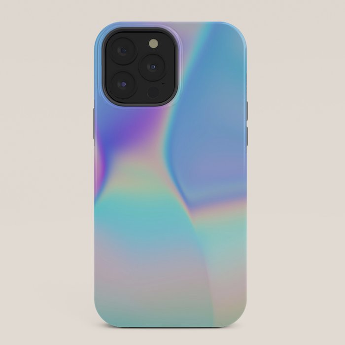 Opal Iridescent Abstract Paint iPhone Case Gallery Image 36