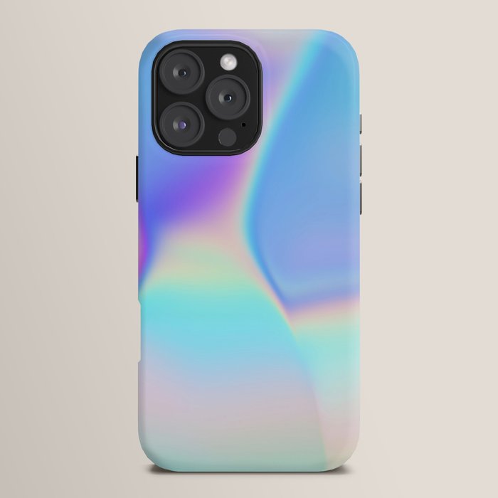 Opal Iridescent Abstract Paint iPhone Case Gallery Image 16