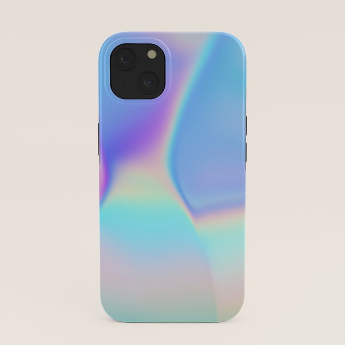 Opal Iridescent Abstract Paint iPhone Case Gallery Image 37
