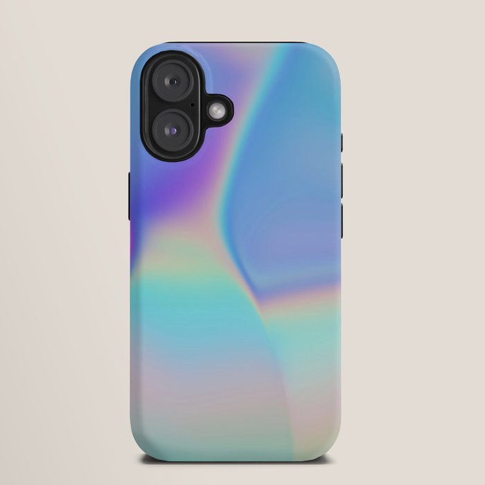 Opal Iridescent Abstract Paint iPhone Case Gallery Image 9
