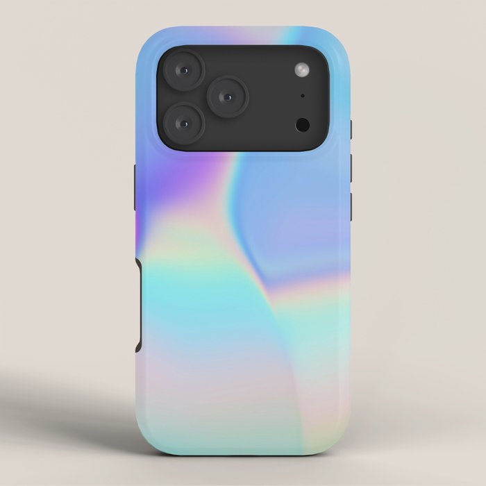 Opal Iridescent Abstract Paint iPhone Case Gallery Image 3